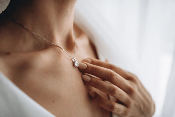 Solitaire Necklace: Timeless Elegance in a Single Stone THEDIAMONDSTORE