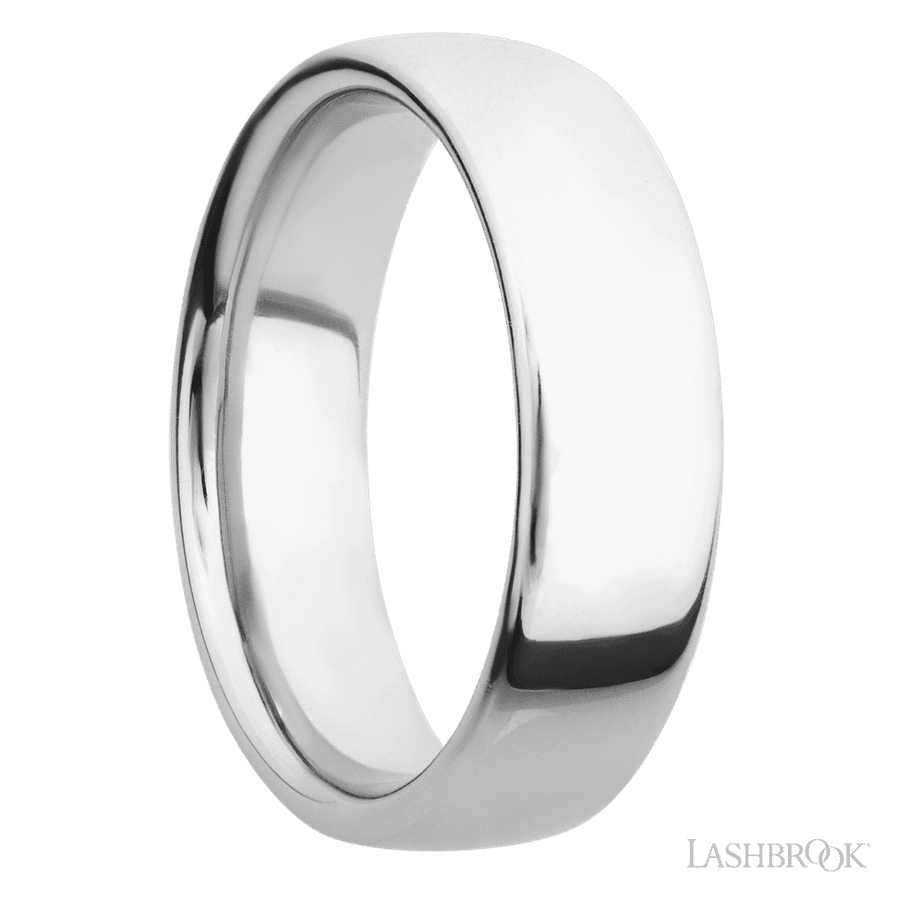 7 mm wide Ultra Comfort (our most comfortable profile) 14K White Gold band.