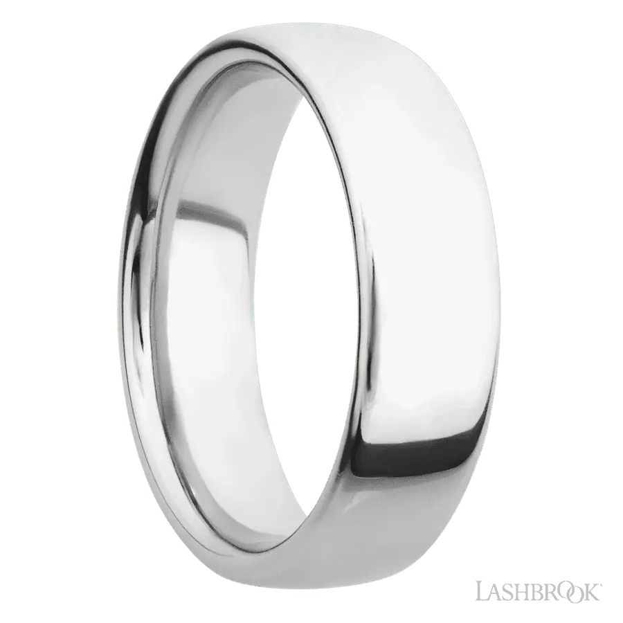 7 mm wide Ultra Comfort (our most comfortable profile) 14K White Gold band.