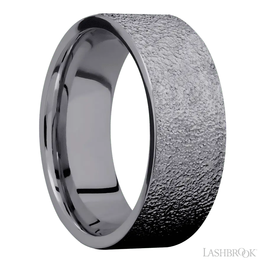 8 mm wide Flat Tantalum band.