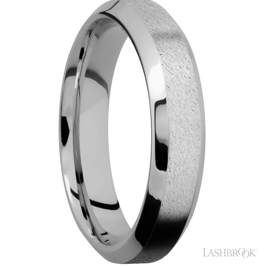5 mm wide High Bevel Cobalt Chrome band.