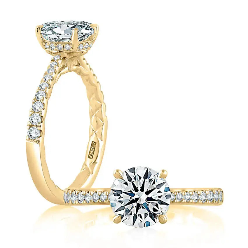 Graduated Diamond Engagement Ring - THEDIAMONDSTORE