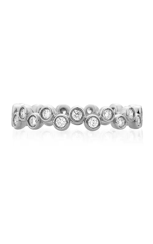 A.JAFFE Anniversary Eternity Ring in 18K White Gold by A.Jaffe | The Diamond Store Las Vegas