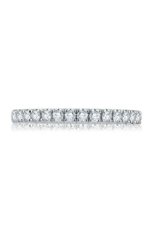 A.Jaffe Empire Legacy Diamond Halfway Band in 18K White Gold by A.Jaffe | The Diamond Store Las Vegas