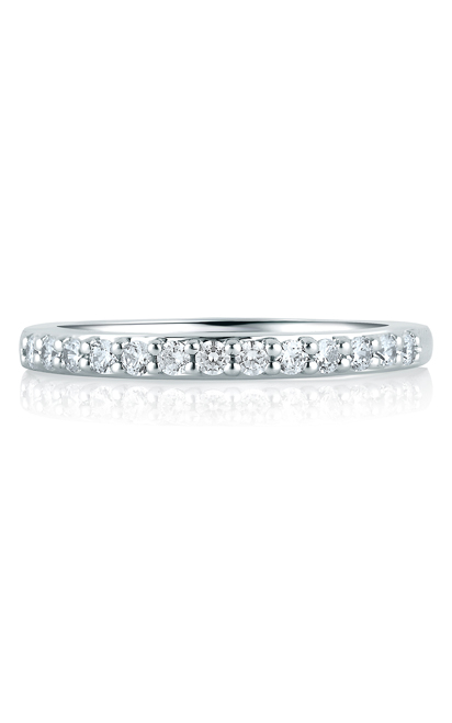 A.Jaffe Classic Signature 15 Diamond Shared Prong Band MRS057/26