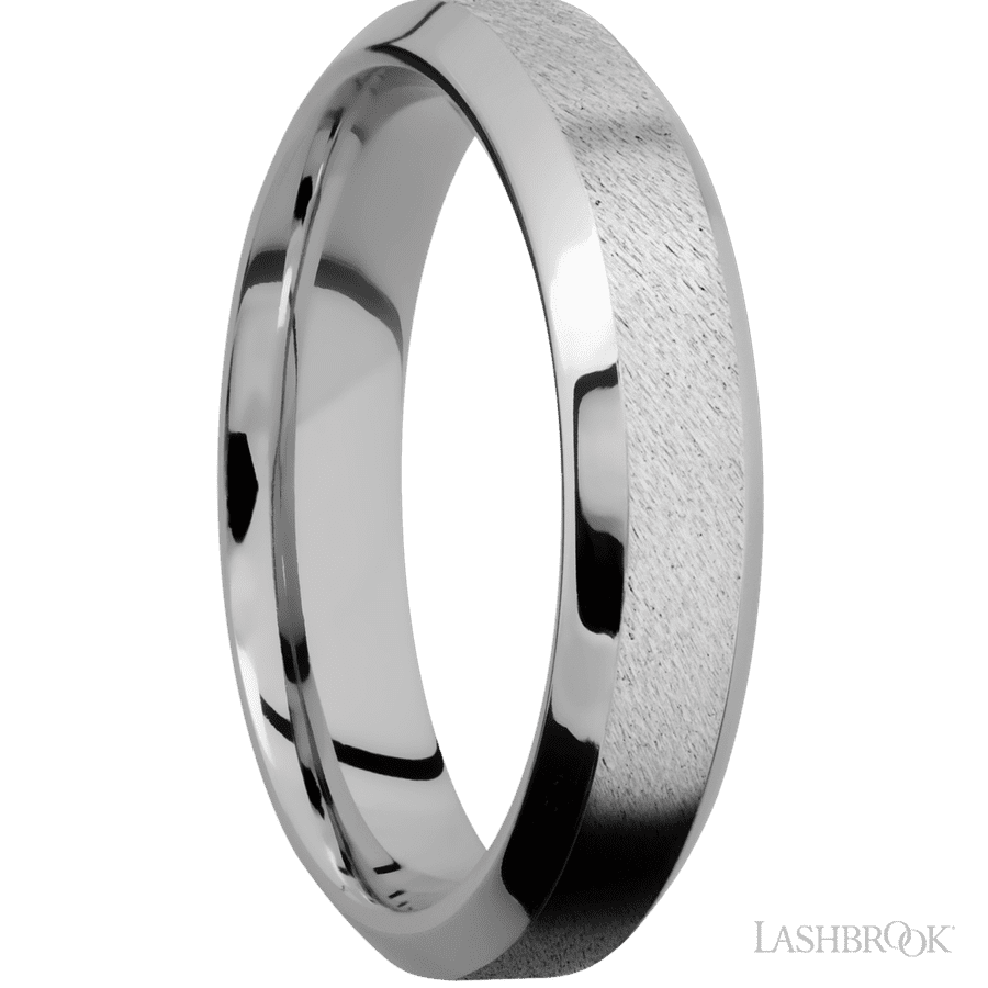 5 mm wide High Bevel Cobalt Chrome band.