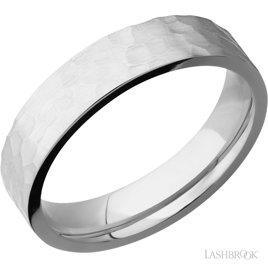 5 mm wide Flat Cobalt Chrome band.