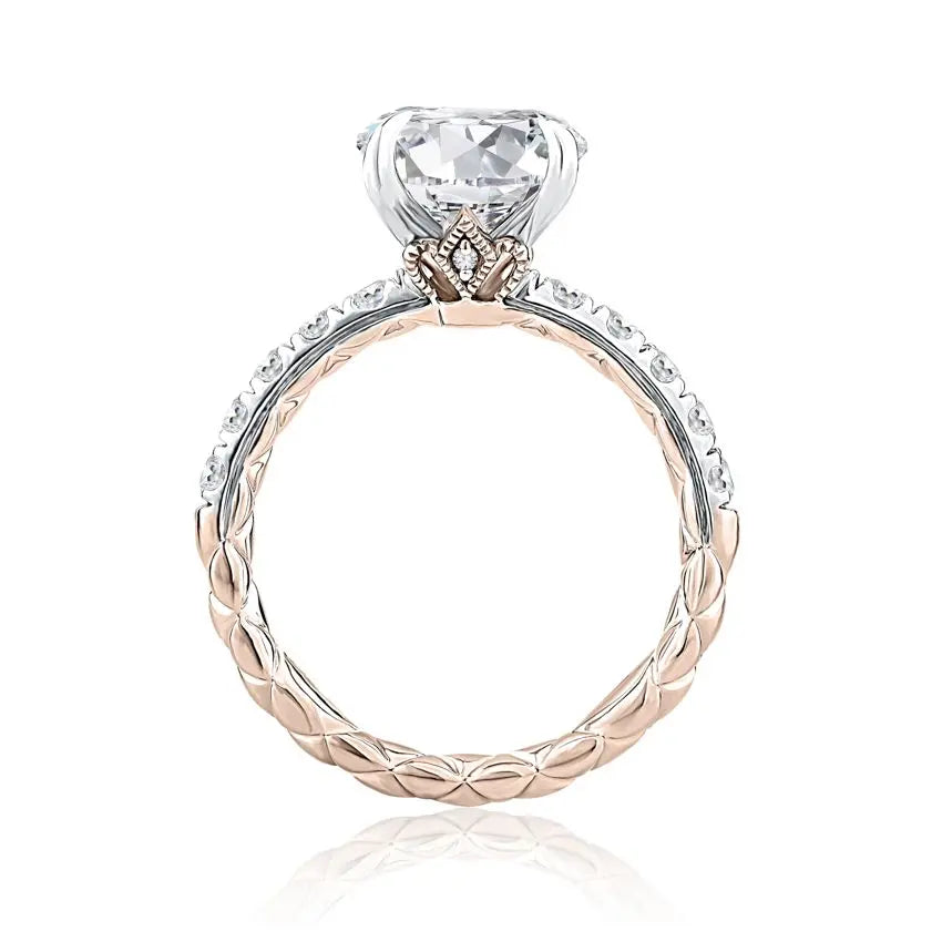 Highborn Round Diamond Engagement Ring<br><span style="font-size:15px;">Style: MECRD2504Q/296</span>