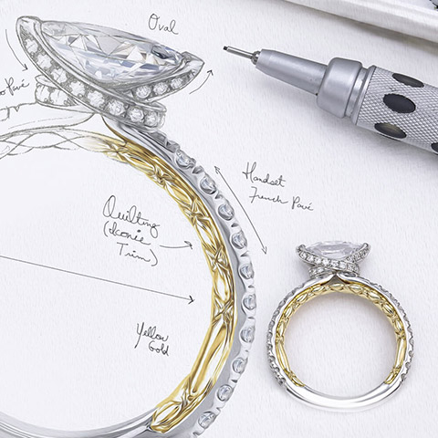 Custom Diamond jewelry designer