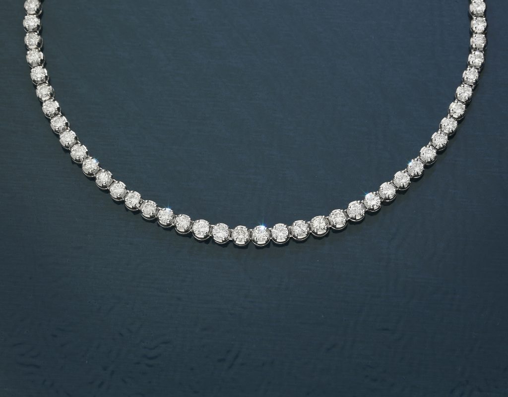 Diamond Tennis Necklaces